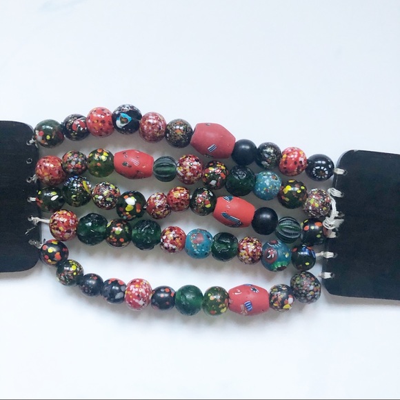 Elephant Beaded Tie Belt - Picture 7 of 7